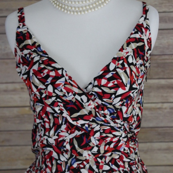 LAPIS Multi-Color Floral Sleeveless Dress - Picture 2 of 8